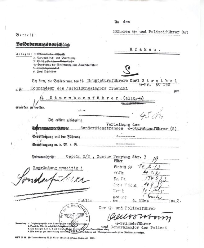 Streibel letter globus